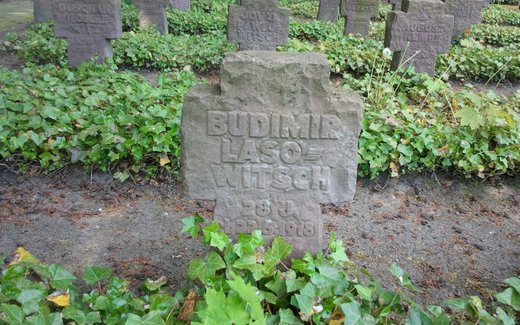 Ansicht der Kriegsgräberstätte Aurich, Ev.-luth. Friedhof