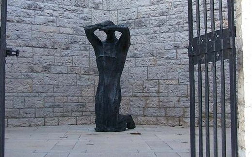 Ansicht der Kriegsgräberstätte Dagneux