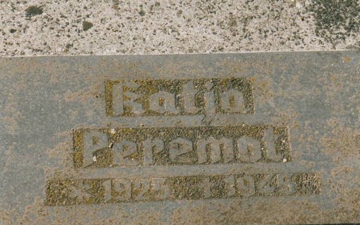 Ansicht der Kriegsgräberstätte Baunach