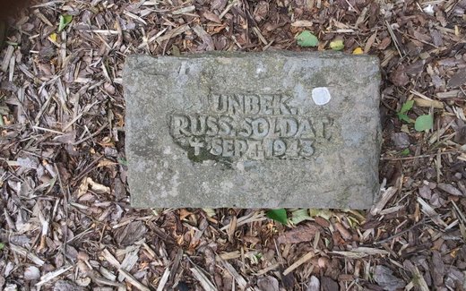 Ansicht der Kriegsgräberstätte Faßberg - Müden, alter Friedhof