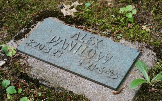 Ansicht der Kriegsgräberstätte Bad Homburg v. d. Höhe-Waldfriedhof