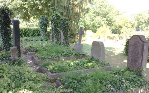 Ansicht der Kriegsgräberstätte Bad Gandersheim, St. Georgsfriedhof