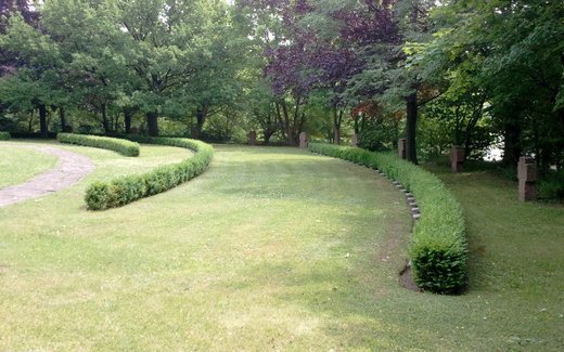 Ansicht der Kriegsgräberstätte Bad Harzburg, Stadt- u. Ehrenfriedhof