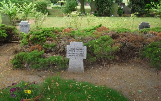 Ansicht der Kriegsgräberstätte Arensdorf b. Fürstenwalde/Spree