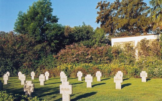 Ansicht der Kriegsgräberstätte Bastia
