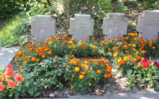 Ansicht der Kriegsgräberstätte Bad Berleburg-Girkhausen-Gemeindefriedhof