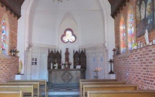 Ansicht der Kriegsgräberstätte Bailleul