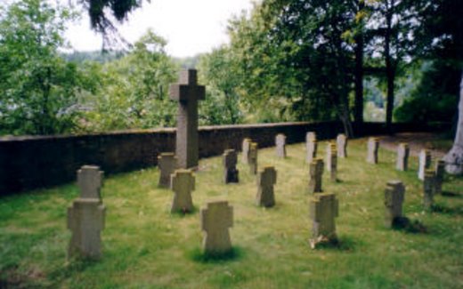 Ansicht der Kriegsgräberstätte Bad Münstereifel-Schönau