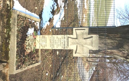 Ansicht der Kriegsgräberstätte Alfeld/Leine-Langenholzen