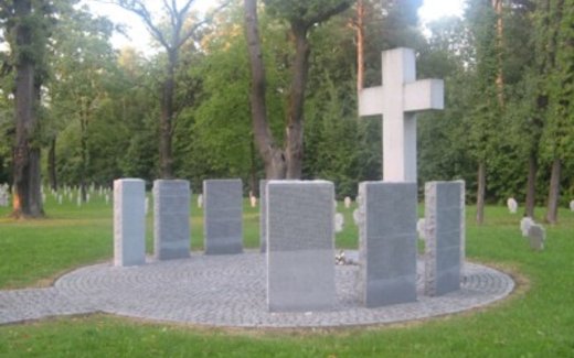 Ansicht der Kriegsgräberstätte Kaunas