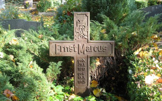 Ansicht der Kriegsgräberstätte Benneckenstein/Harz, Kommunalfriedhof