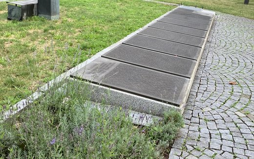 Ansicht der Kriegsgräberstätte Wien-Zentralfriedhof Gruppe 97