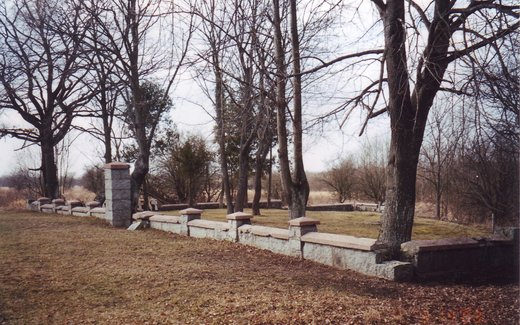 Ansicht der Kriegsgräberstätte Amtshagen