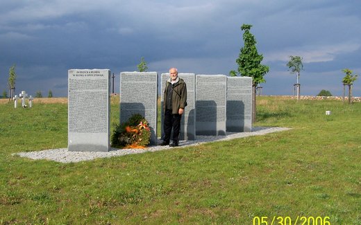 Ansicht der Kriegsgräberstätte Bartossen / Bartosze