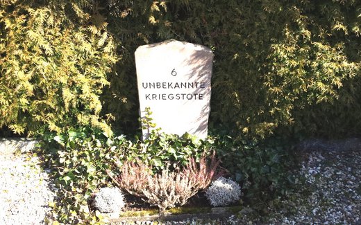 Ansicht der Kriegsgräberstätte Bad Lauterberg - Osterhagen, Ev.- luth. Friedhof