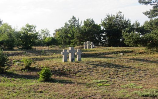 Ansicht der Kriegsgräberstätte Baltijsk