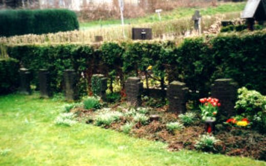 Ansicht der Kriegsgräberstätte Bergisch Gladbach-Herkenrath