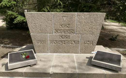 Ansicht der Kriegsgräberstätte Quedlinburg