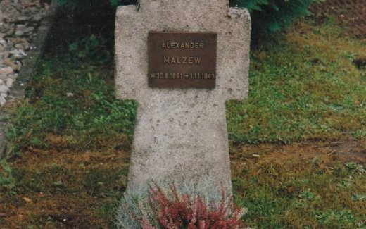 Ansicht der Kriegsgräberstätte Abenberg-Dürrenmungenau