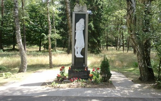 Ansicht der Kriegsgräberstätte Bergen - Lohheide (Hörsten), Kriegsgefangenenfriedhof