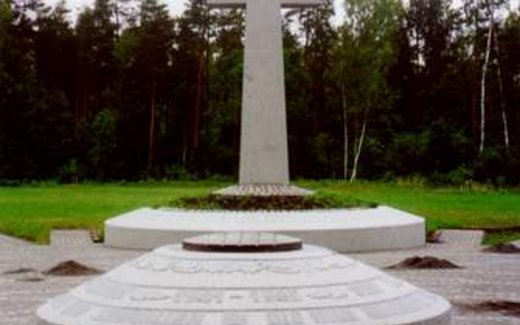 Ansicht der Kriegsgräberstätte Riga Beberbeki