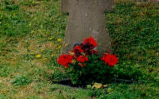 Ansicht der Kriegsgräberstätte Bad Laasphe-Niederlaasphe-Gemeindefriedhof