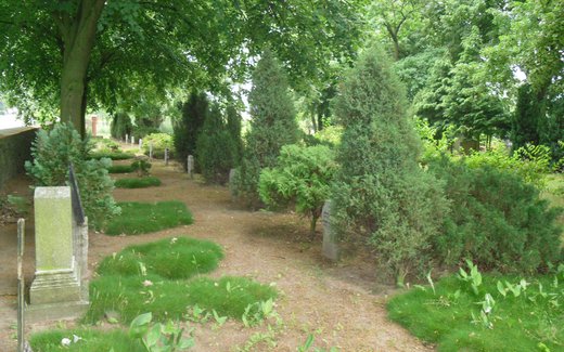Ansicht der Kriegsgräberstätte Arensdorf b. Fürstenwalde/Spree