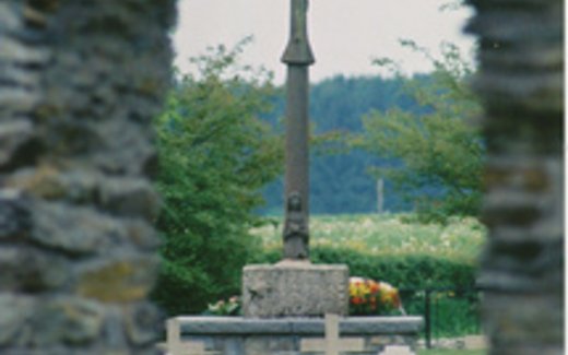 Ansicht der Kriegsgräberstätte Maissin-National