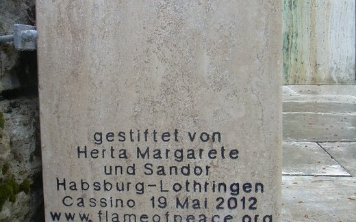 Ansicht der Kriegsgräberstätte Cassino