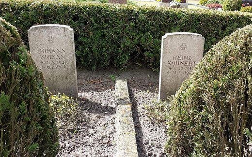 Ansicht der Kriegsgräberstätte Aurich - Middels, Ev.- luth. Friedhof