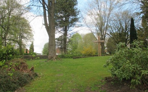 Ansicht der Kriegsgräberstätte Bad Salzuflen-Wald-Friedhof-Am Obernberg