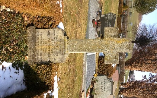 Ansicht der Kriegsgräberstätte Alfeld/Leine-Langenholzen