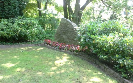 Ansicht der Kriegsgräberstätte Bad Harzburg - Harlingerode, Städt Ortsteilfriedhof