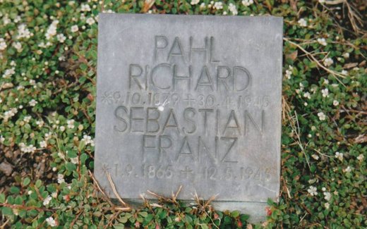 Ansicht der Kriegsgräberstätte Bad Brückenau