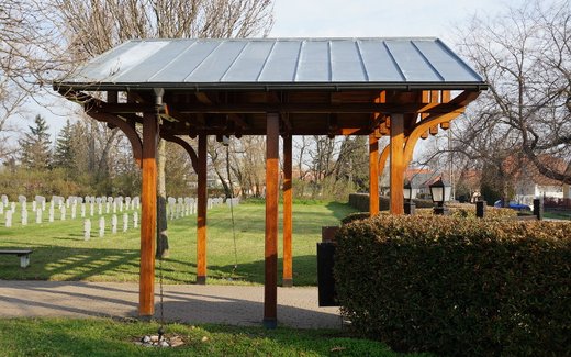 Ansicht der Kriegsgräberstätte Székesfehérvár