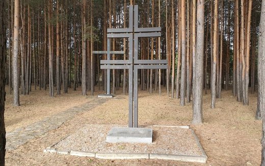 Ansicht der Kriegsgräberstätte Alapajewsk