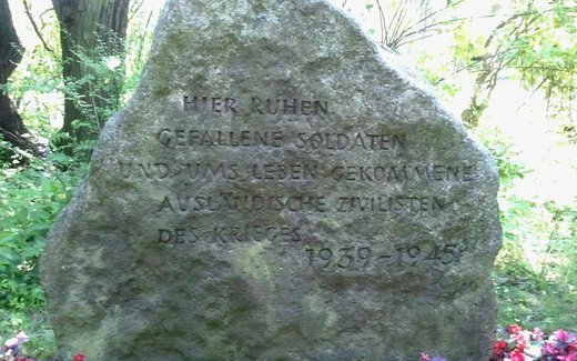 Ansicht der Kriegsgräberstätte Bad Harzburg - Harlingerode, Städt Ortsteilfriedhof