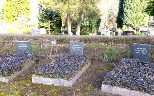 Ansicht der Kriegsgräberstätte Bad Lauterberg, Bergfriedhof
