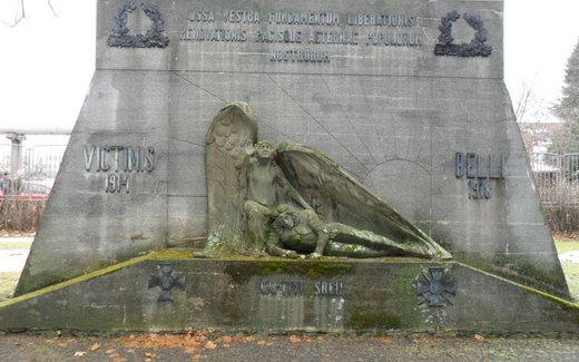 Ansicht der Kriegsgräberstätte Bautzen, Taucherfriedhof