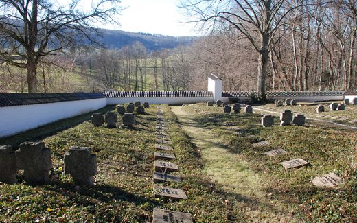 Ansicht der Kriegsgräberstätte Badenweiler