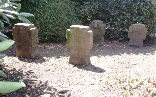 Ansicht der Kriegsgräberstätte Barnstorf, Ev. - luth. Friedhof