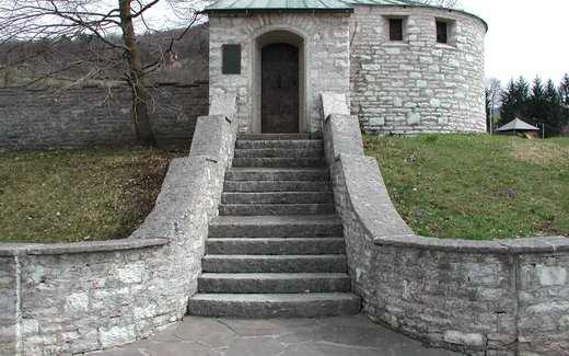 Ansicht der Kriegsgräberstätte Feltre