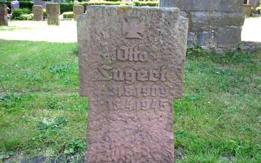 Ansicht der Kriegsgräberstätte Bad Gandersheim, St. Georgsfriedhof