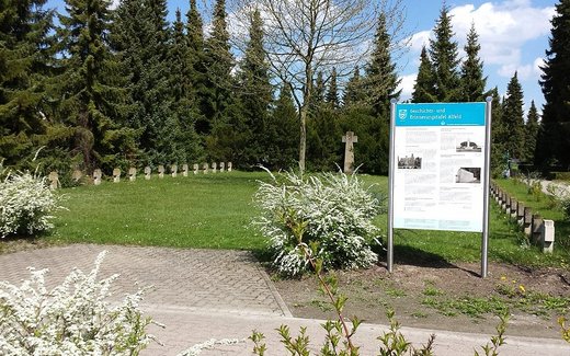 Ansicht der Kriegsgräberstätte Alfeld/Leine