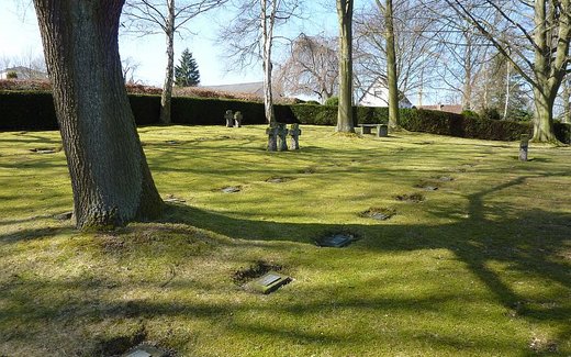 Ansicht der Kriegsgräberstätte Idstein