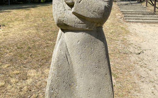 Ansicht der Kriegsgräberstätte Garz, Kriegsgräberstätte Golm