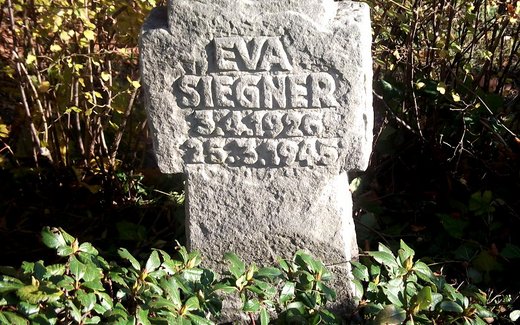 Ansicht der Kriegsgräberstätte Bad Bodenteich, Ev.- luth. Friedhof