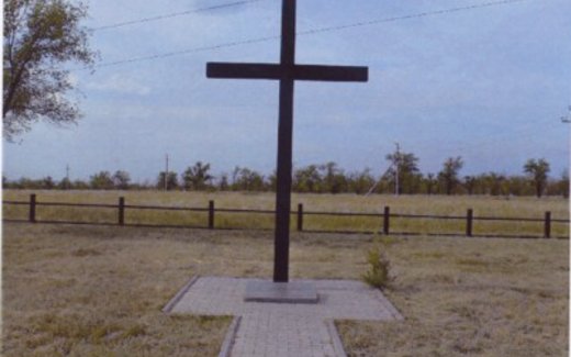 Ansicht der Kriegsgräberstätte Aktjubinsk