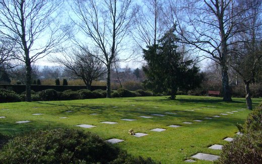 Ansicht der Kriegsgräberstätte Aarhus