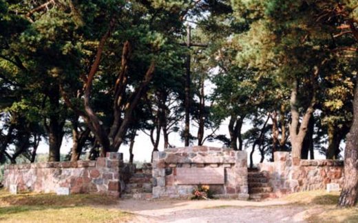 Ansicht der Kriegsgräberstätte Angerburg Jägerhöhe/ Wegorzewo